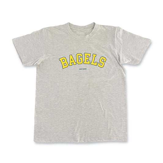 BAGELS Tee - Heather Grey